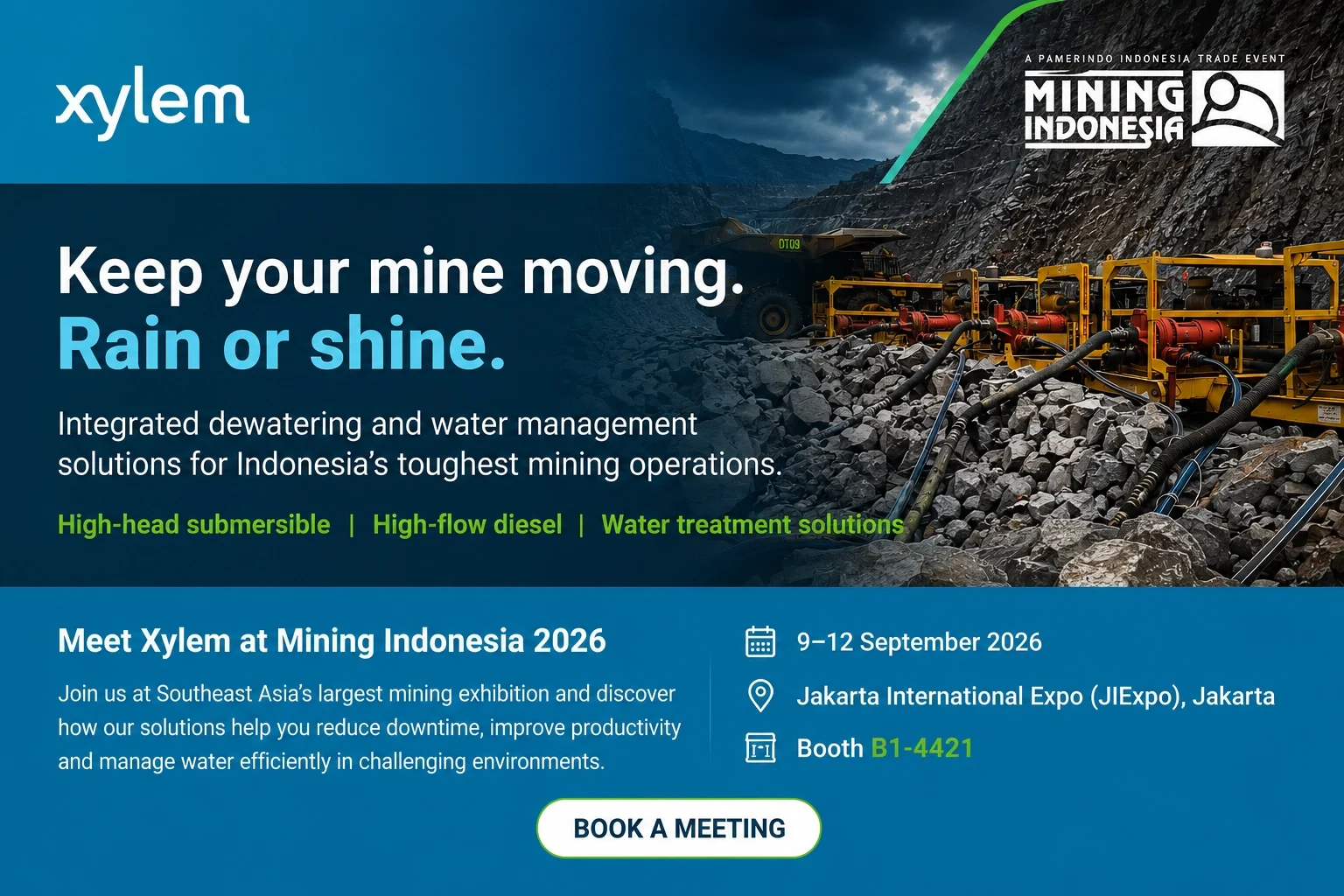 ABEL dan Xylem di Mining Indonesia 2026
