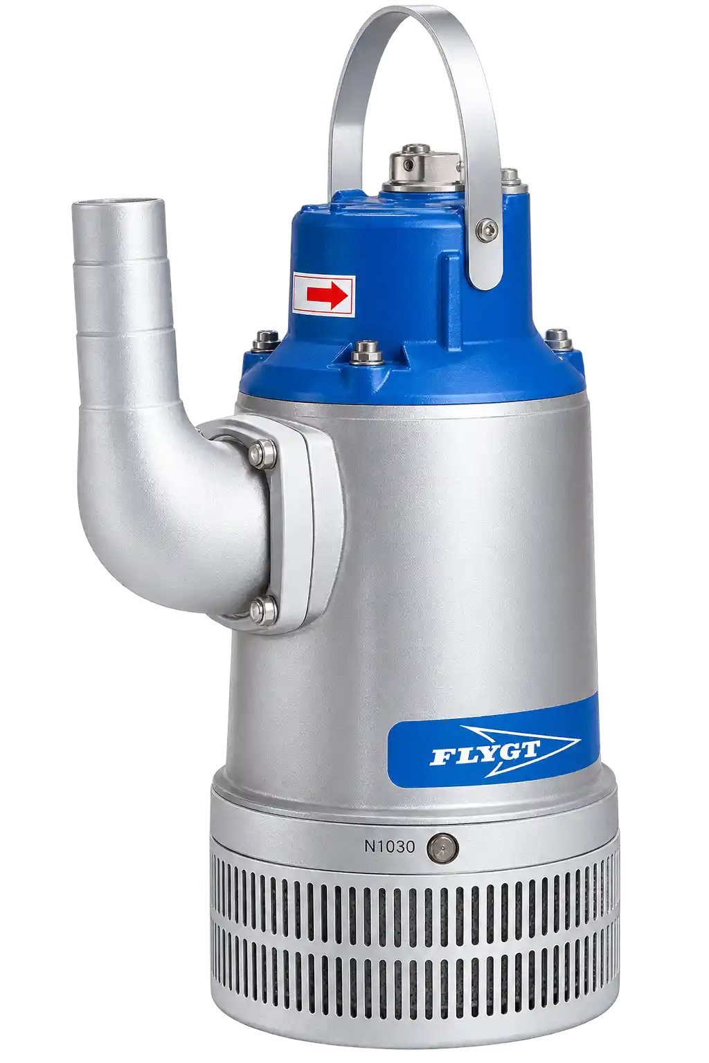 Flygt 2125 — Heavy-duty submersible dewatering pump.