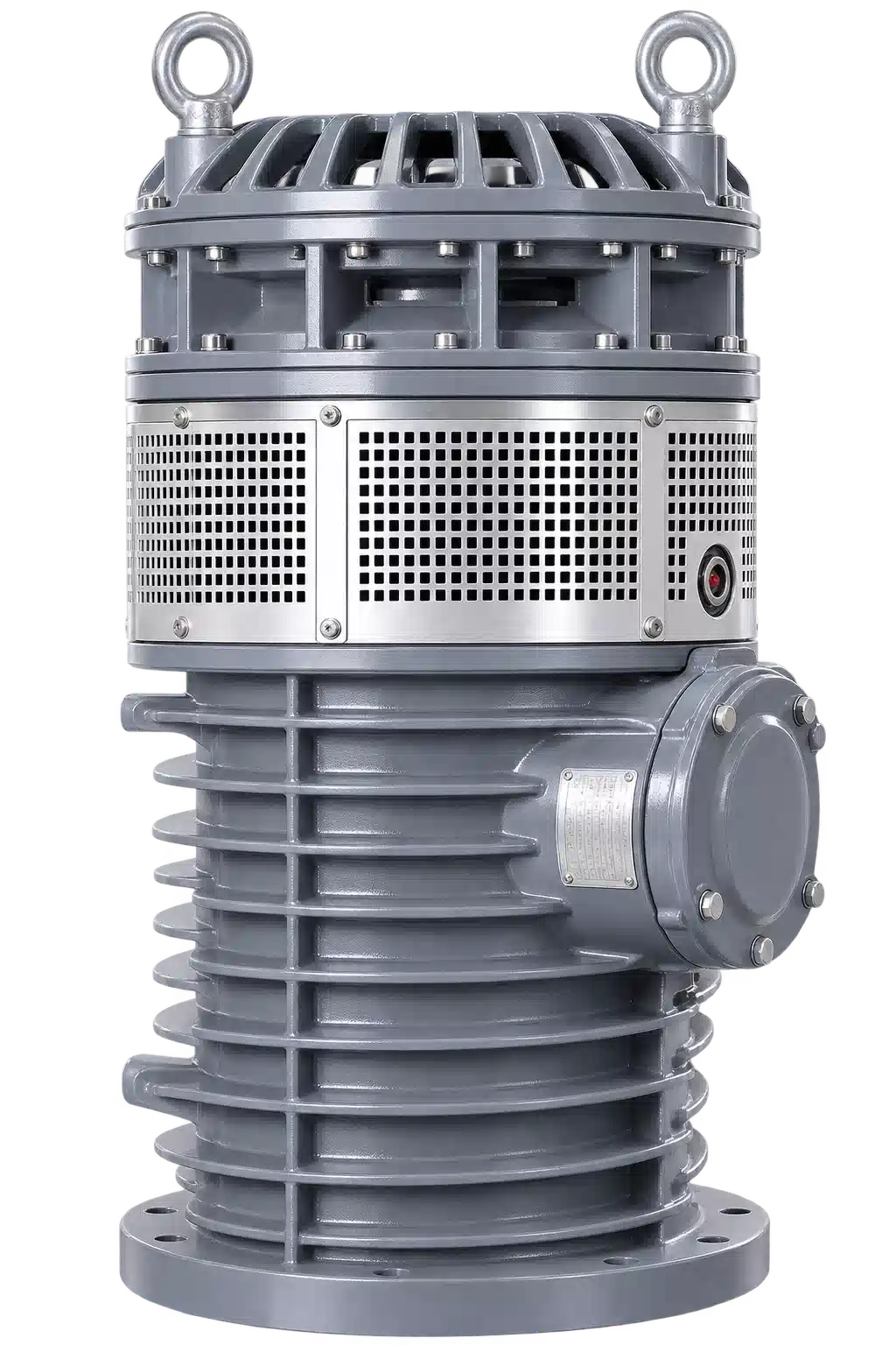 Flygt 2400 — High-head mine dewatering pump.